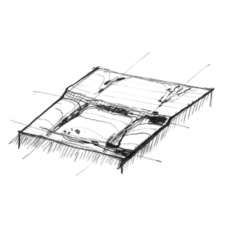 Muntac - existing terrain ETHZ, Corinna Menn, Bergell, Records of a Territory, productive walls, muntac, stone wall, existing terrain